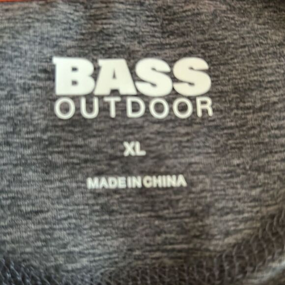 🆕 Bass Outdoor Men's Charcoal Dry Flex Cool Shirt size XL - Picture 7 of 7